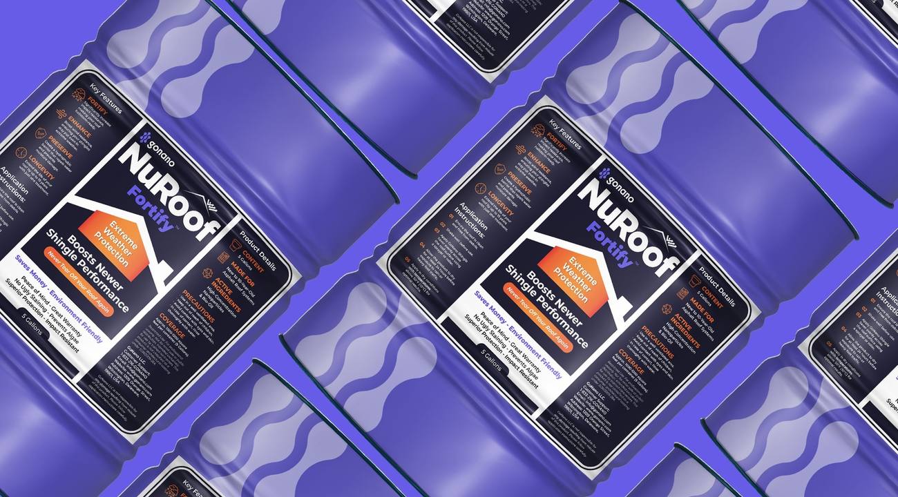 GoNano NuRoof Fortify product pails